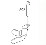 Touratech R12GS/ADV/F800/650GS Horn Plate - NOS