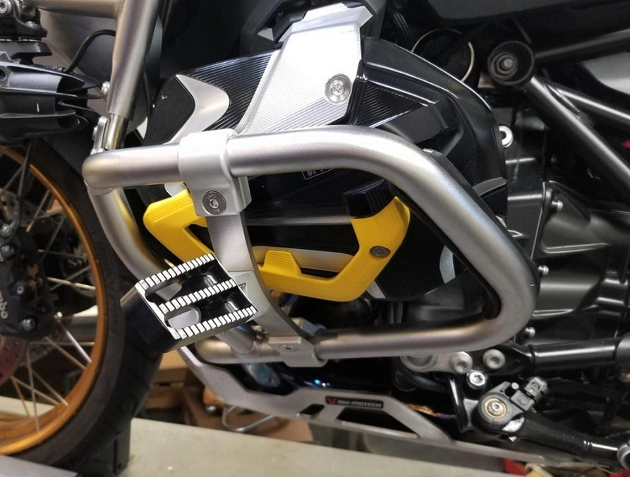 Ilium Works R1250GS ADV Crash Bar Gripper Highway Peg Kit Sierra BMW