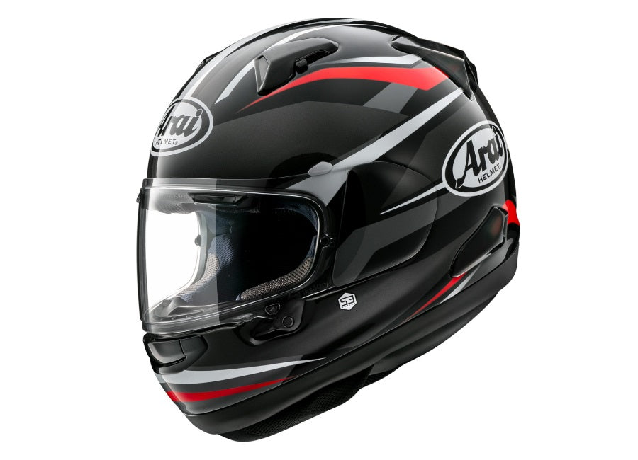 arai astro-iq duetet helmet Arai Quantum-X Helmet - Ray - Black