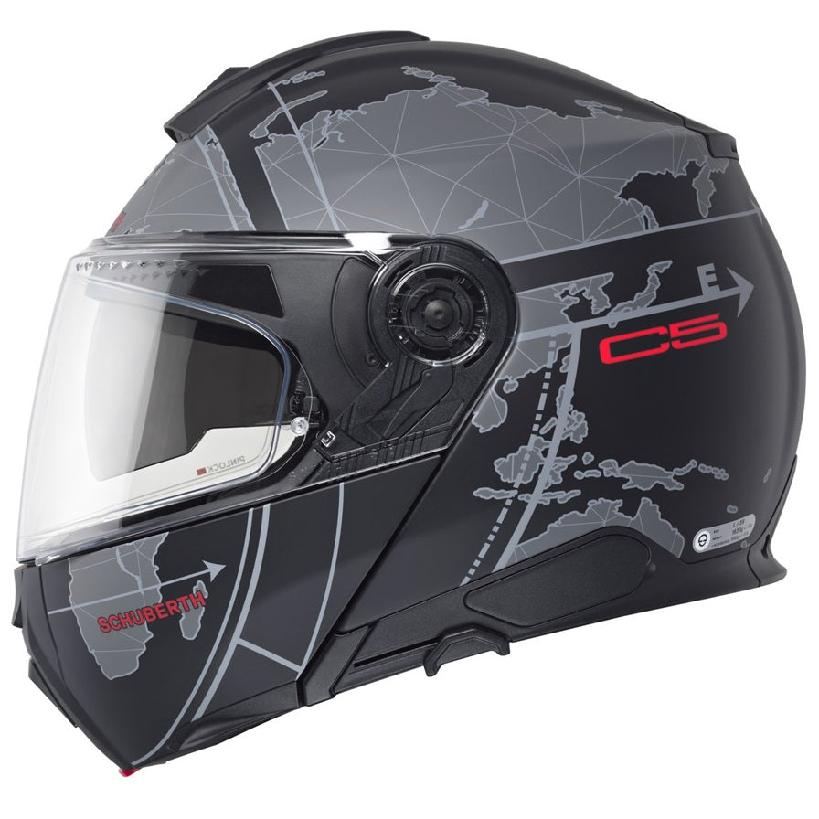 Schuberth C5 Globe Black Helmet – Sierra BMW Motorcycle