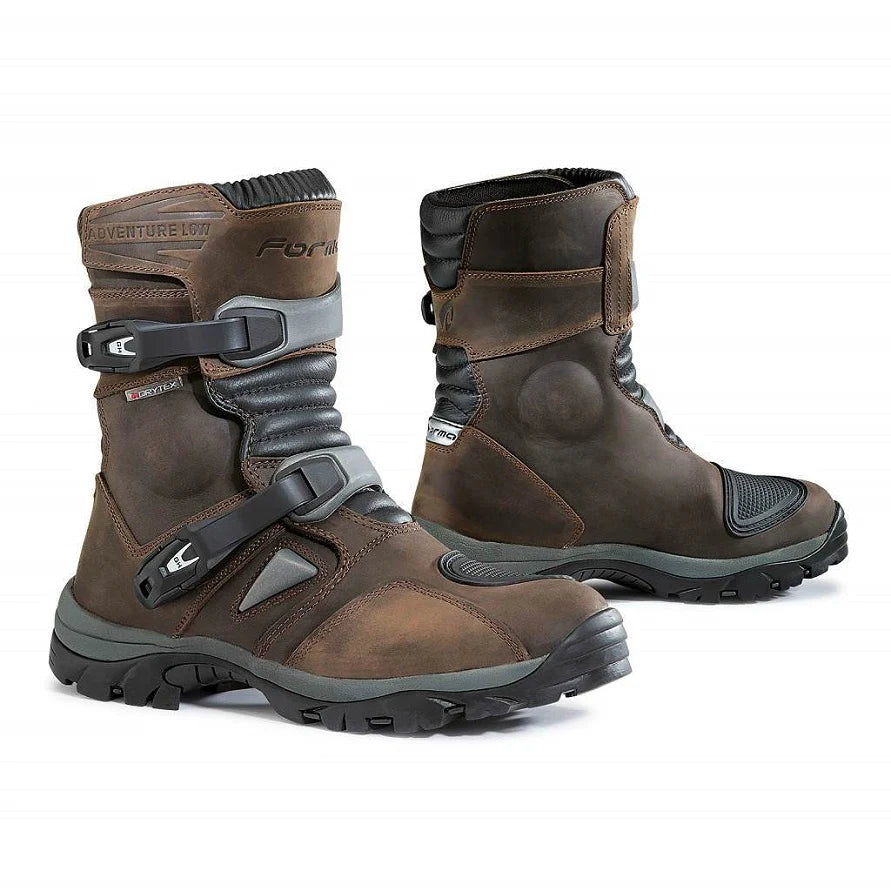 Forma Adventure Low Brown Boots - Display – Sierra BMW Motorcycle