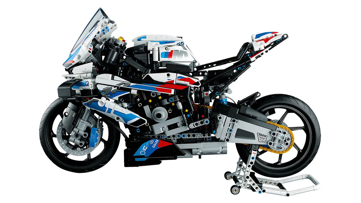 Die BMW M 1000 RR als detailgetreues LEGO® Technic Bauset – so