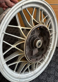 Airhead (76-84) Snow Flake Rear Wheel for Drum Brake - Used