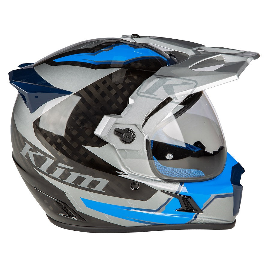 Klim Krios Pro Ventura Electric Blue Helmet Sierra BMW Motorcycle