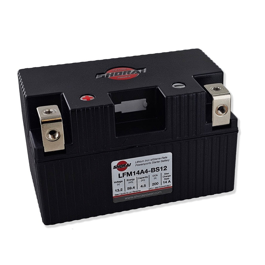 ディオ・ズーマー・エイプ等B.M.Sビームーンファクトリー10インチピッチ140 Shorai LFM14A4-BS12 Lithium-Iron Powersports Battery – Sierra BMW