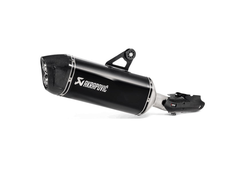 Akrapovic R1250GS|ADV Slip-On Exhaust - Black – Sierra BMW Motorcycle