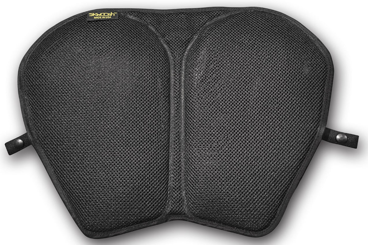 Leapiture Motorcycle Seat Cushion Motorcycle Black Seat Pad Motorcycle Waterproof