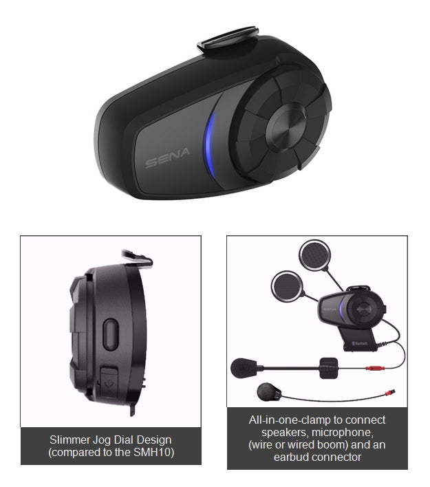 Patois Luchten mineraal Sena 10S Bluetooth Stereo Headset and Universal Intercom – Sierra BMW  Motorcycle