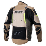 Alpinestars Halo Drystar Jacket Dark Khaki/Sand Yellow Fluo