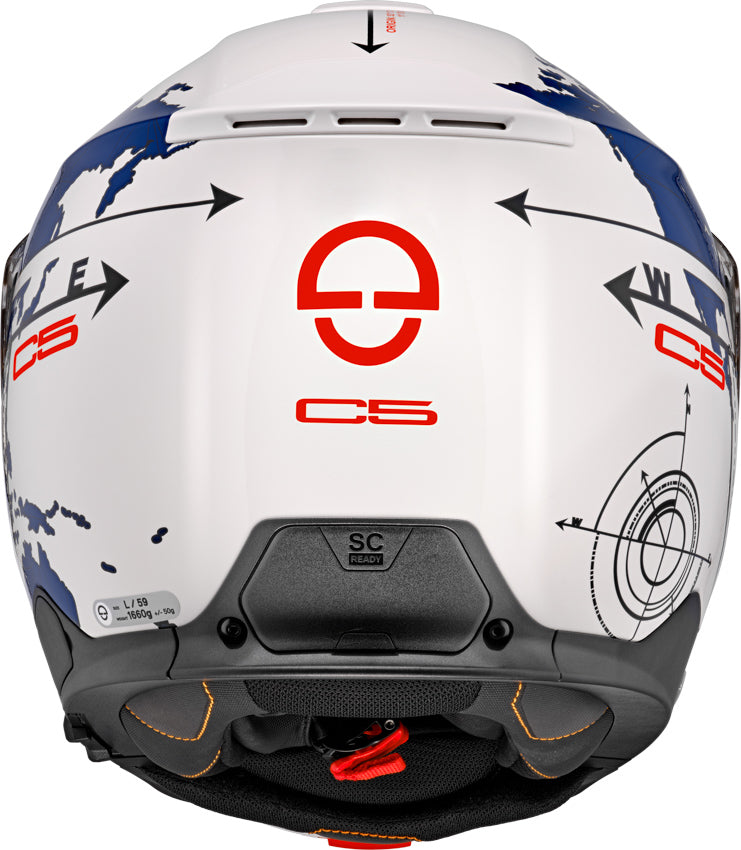 Schuberth C5 Modular Police Motorcycle Helmet for Sale