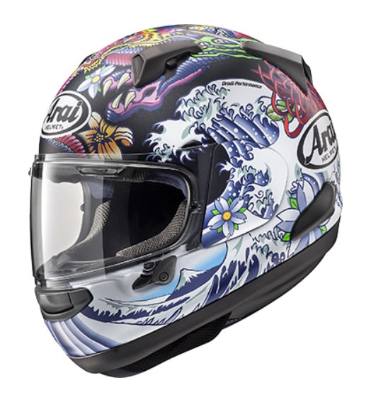 Arai Quantum-X Oriental Black Frost Helmet Large