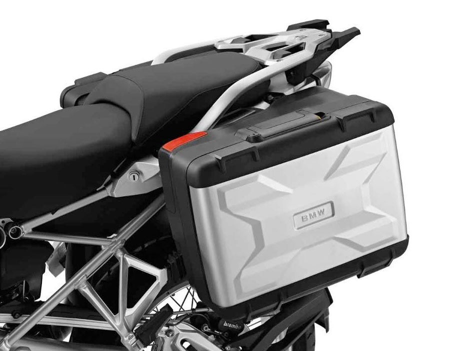 BMW R1250GS|R1200GS WC|F850GS|F750GS Vario Saddlebag Kit Silver