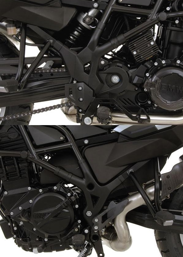 Touratech F800GS|ADV Frame Guard Set – Sierra BMW Motorcycle