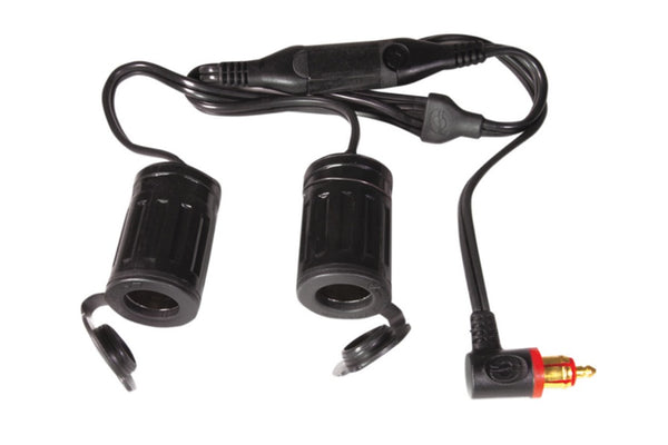 OptiMate Accessory Plug to Dual Socket Adapter