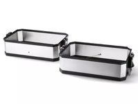 BMW Motorrad Aluminum Pannier Expansion Set Silver