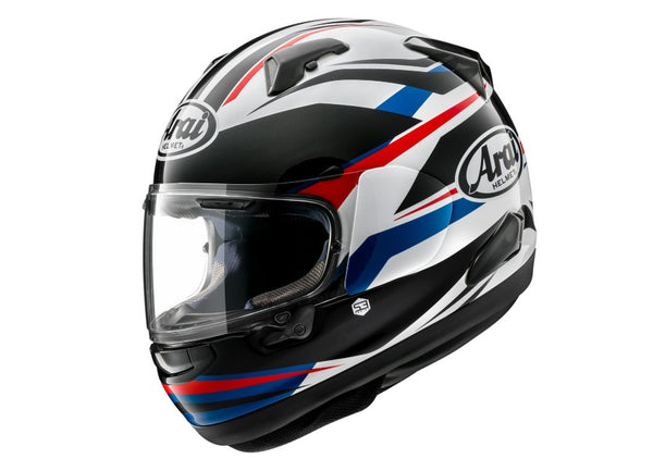 arai debut helmet RX-Q UK Flag 817510 smoother shell thanks to the continuous optimisation of the crash characteristics based on real accident analyses Arai quality, entry-level price!