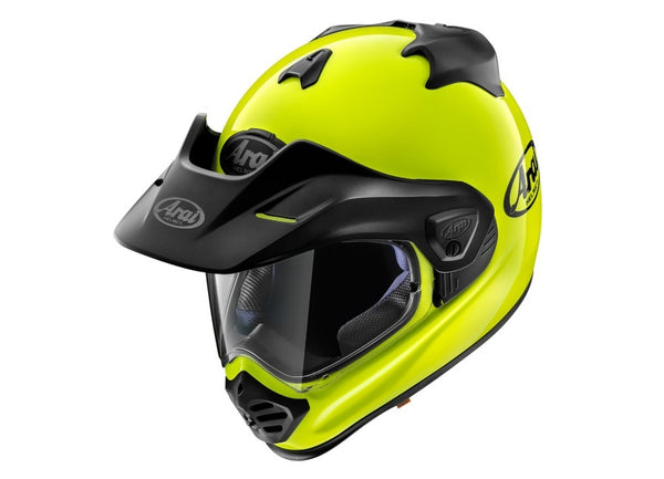 fluorescent yellow motorcycle helmet Milwaukee Helmets T68 The O.G. Hi-Vis Neon DOT Approved Skull Cap Half Biker Water repellent ES Chin cover comes installed Flip-up Helmet, Modular Motorcycle Helmet,