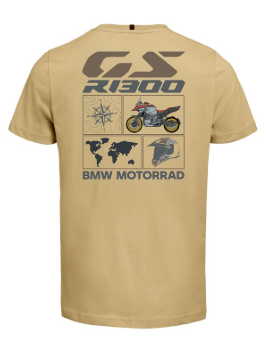 BMW Motorcycles GS Adventure T-Shirt Sand