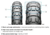 Bridgestone Adventurecross AX41 Dual Sport 100/90-19