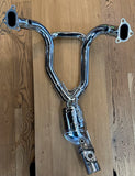 R1250 EXHAUST MANIFOLD, CHROME - TAKE OFF