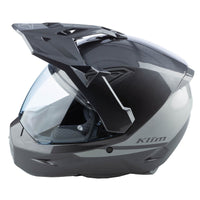 Klim X1 Alpha Gloss Metallic Asphalt/Monument Helmet