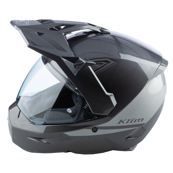 Klim X1 Alpha Gloss Metallic Asphalt/Monument Helmet