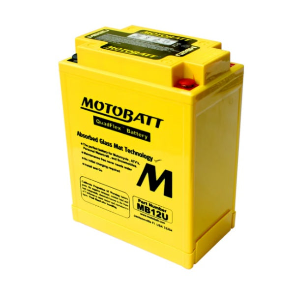 Motobatt MB12U Quadflex AGM Battery
