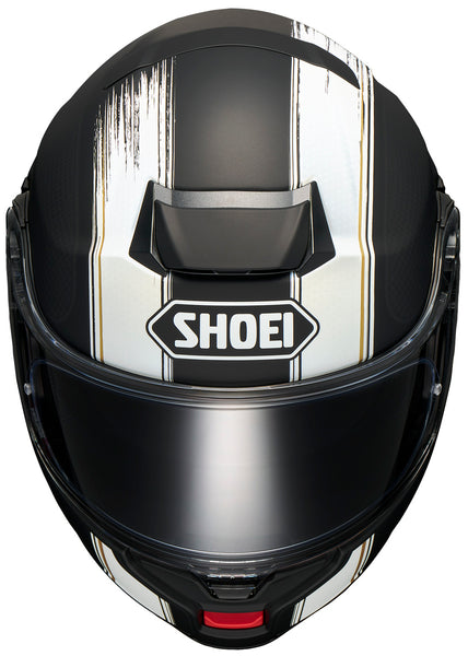 black and white shoei helmets Shoei Neotec 3 Satori Matte Black/White Helmet – Sierra BMW Motorcycle