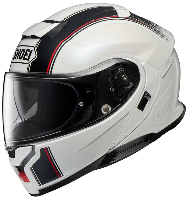 Shoei Neotec Satori White/Black Helmet – Sierra BMW Motorcycle