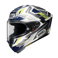 Shoei X-15 Escalate White/Blue/Black Helmet