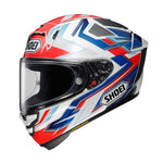 Shoei X-Fifteen Escalate White/Red/Blue Helmet