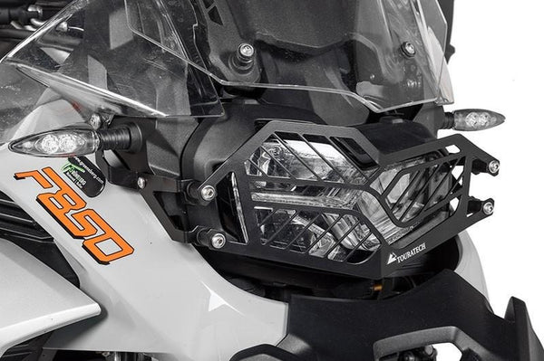 Touratech F850GSA Quick Release Stainless Steel Headlight Guard