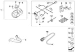 BMW R1200GS (08-12) LED Driving Light Kit