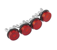Chris Products Reflective Motorcycle License Plate Fasteners