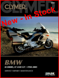 Clymer K1200RS|K1200LT|K1200GT (98-10) Repair Manual