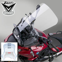 ZTechnik F700GS VStream Touring Clear Windshield