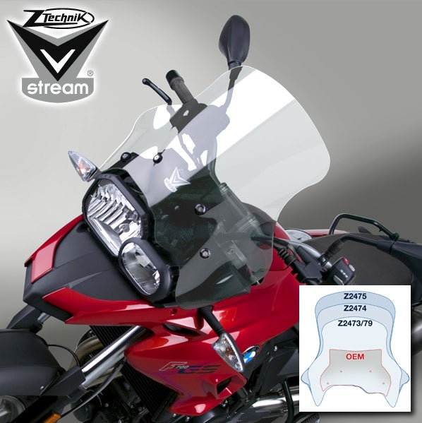 ZTechnik F700GS VStream Sport Clear Windshield