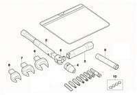 BMW Motorcycles Supplementary Tool Kit (select models)