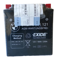 BMW Motorcycles AGM Battery 12volt 16AH