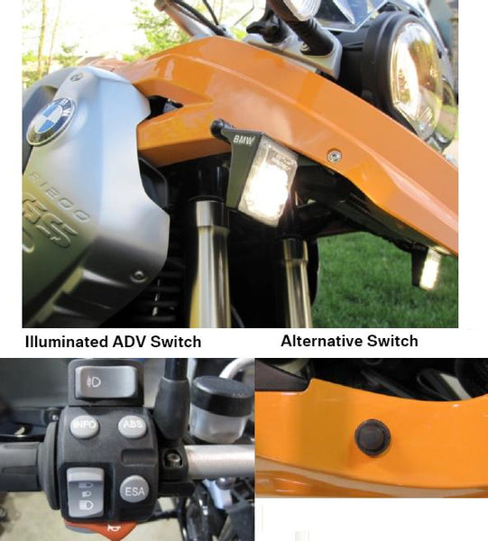 BMW R1200GS (08-12) LED Take-Down Light Kit