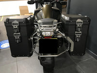 BMW Motorrad Aluminum Pannier Expansion Set Limited Edition GS40 Black
