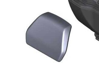 BMW Motorcycles R1250GS|R1200GS WC|S1000XR 49 Liter Topcase Backrest Pad