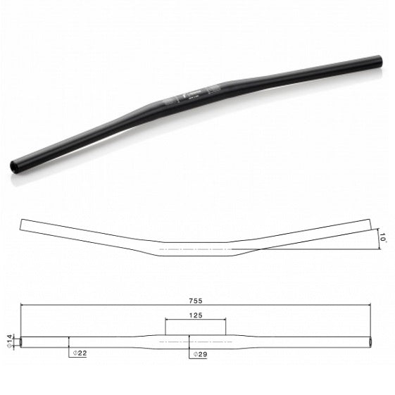 Rizoma Drag Handlebar