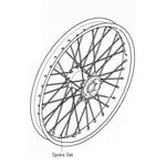 BMW G450X Spoke Set