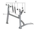 BMW F700GS Centerstand Kit