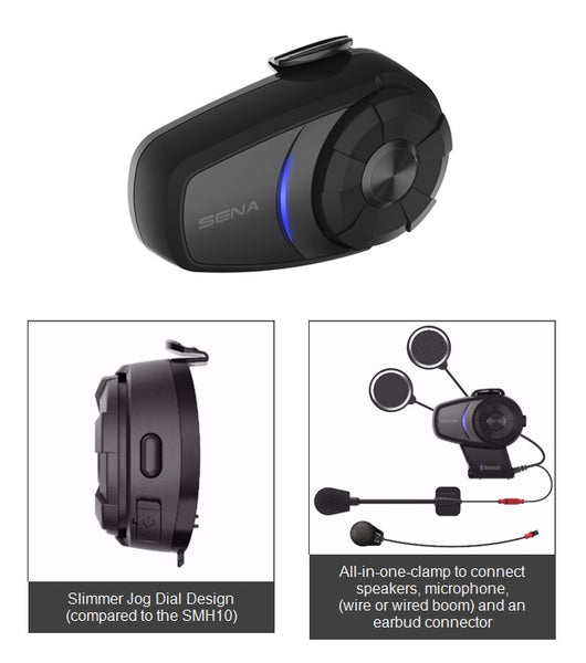 Intercomunicador Bluetooth Para Moto Sena 10r Dual