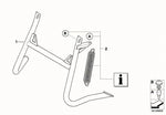BMW F800GS (-12) Centerstand Kit