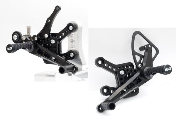 R&G Racing S1000RR|S1000R Adjustable Rearset Kit