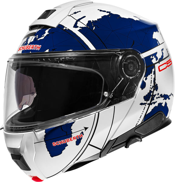 Schuberth C5 Globe Blue Helmet – Sierra BMW Motorcycle