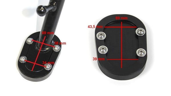 Hornig R1250GS|ADV Sidestand Foot Enlargement Plate